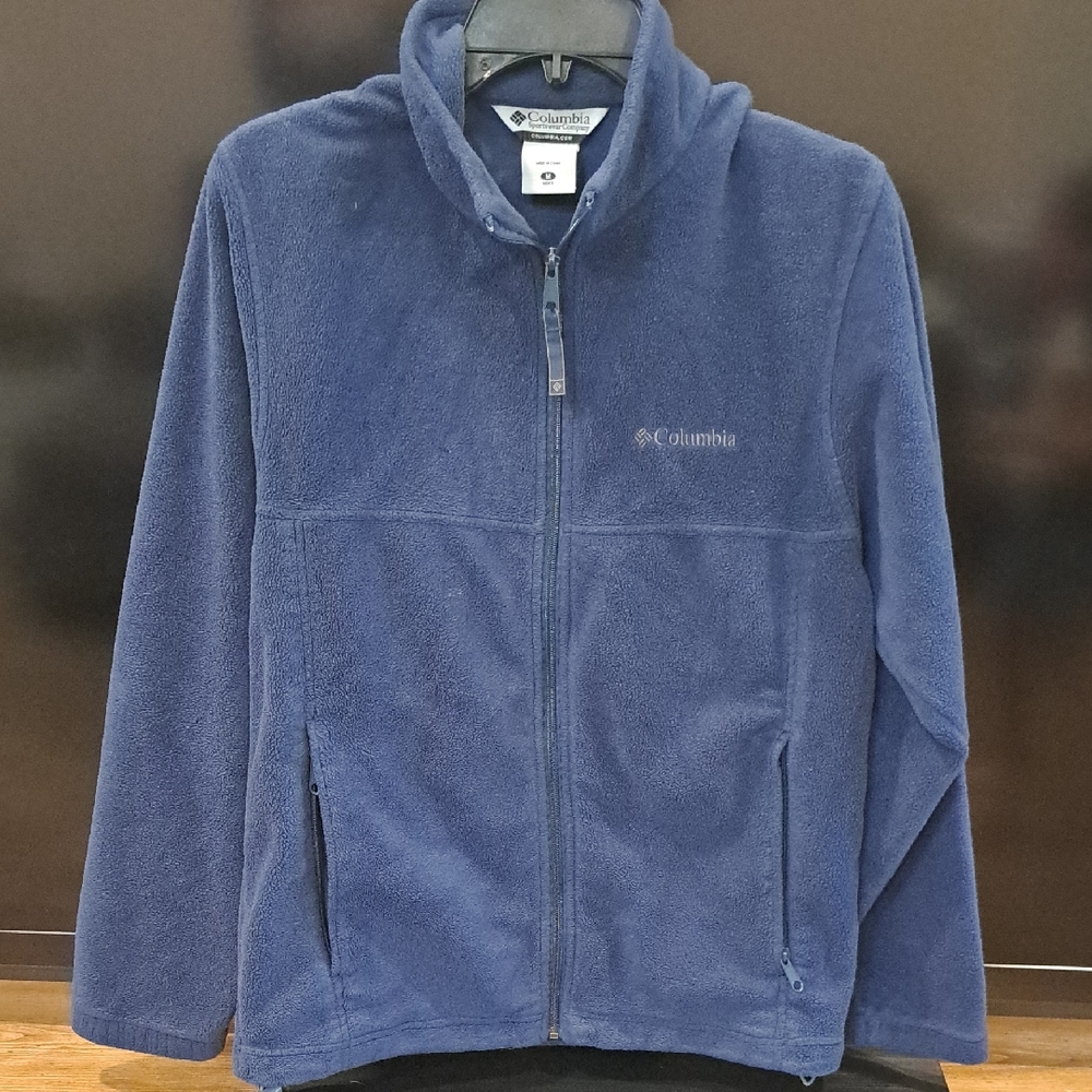 Columbia Men's Blue Fleece Jacket